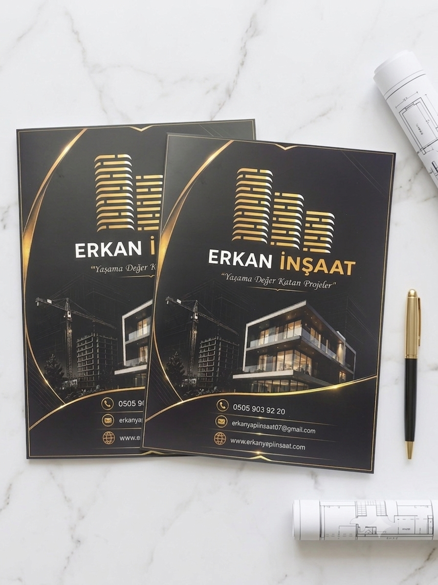 Lüks & Kurumsal Cepli Dosya Basımı